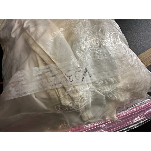 J Crew Size 8 Women Jeweled Sateen Shell White Top 02744 Sleeveless V23 - Picture 9 of 9